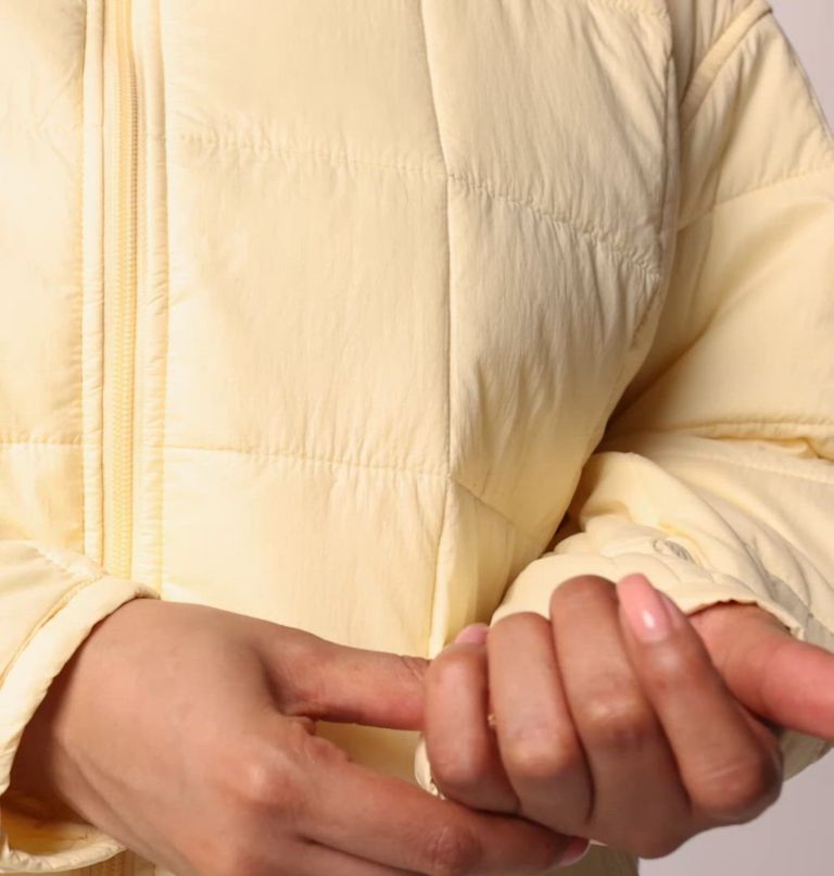 Women's Sienna Hill Quilted Jacket - Plus Size, Color: Lemon Wash