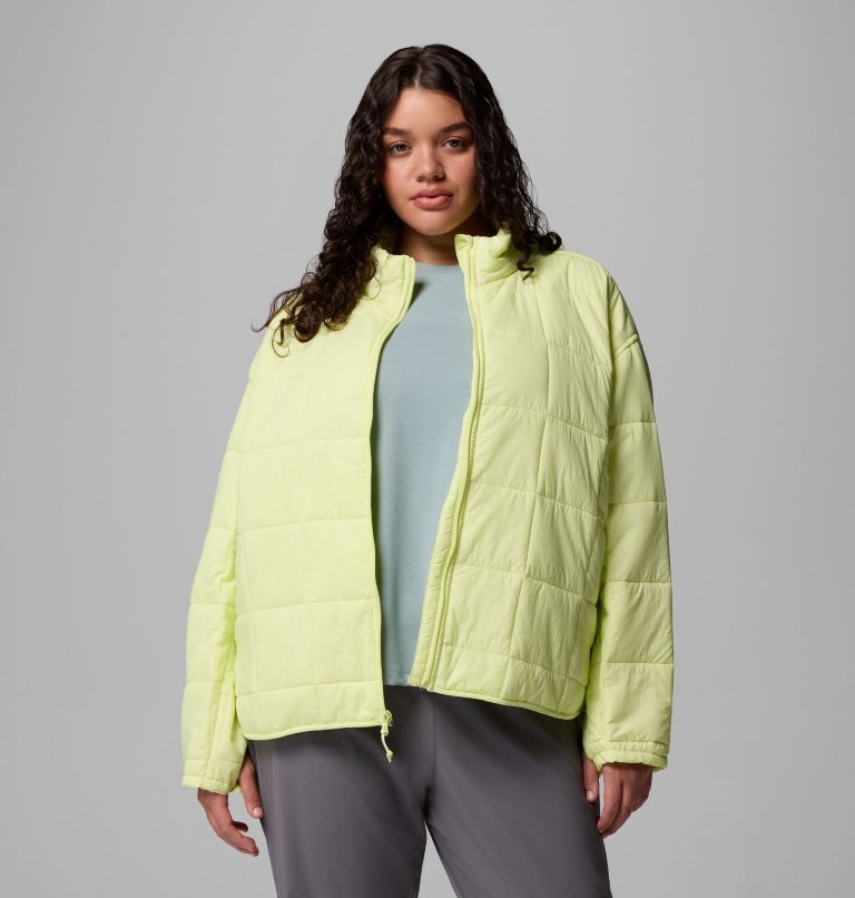 Women's Sienna Hill Quilted Jacket - Plus Size, Color: Citron Haze, image 5