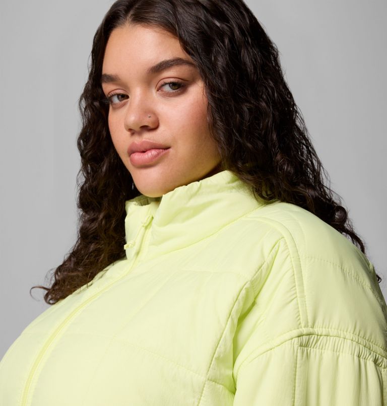 Women's Sienna Hill Quilted Jacket - Plus Size, Color: Citron Haze, image 6