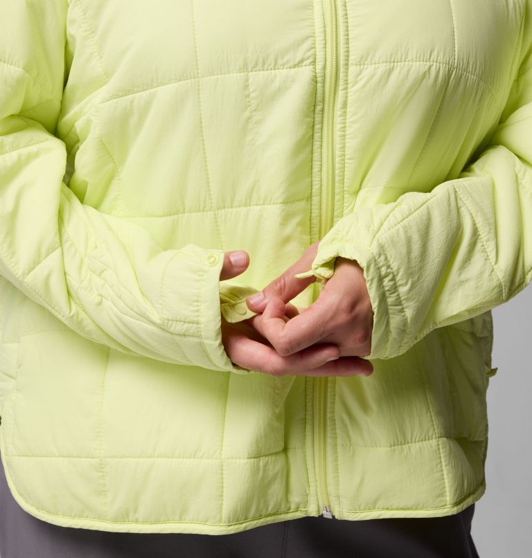 Women's Sienna Hill Quilted Jacket - Plus Size, Color: Citron Haze, image 7