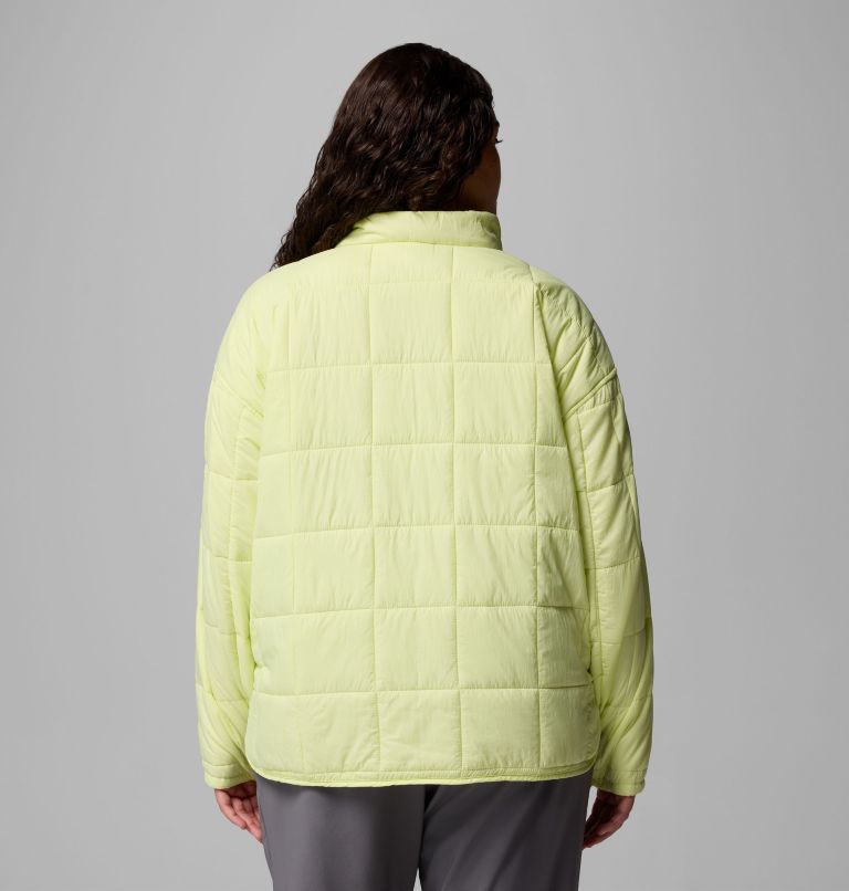 Women's Sienna Hill Quilted Jacket - Plus Size, Color: Citron Haze, image 3