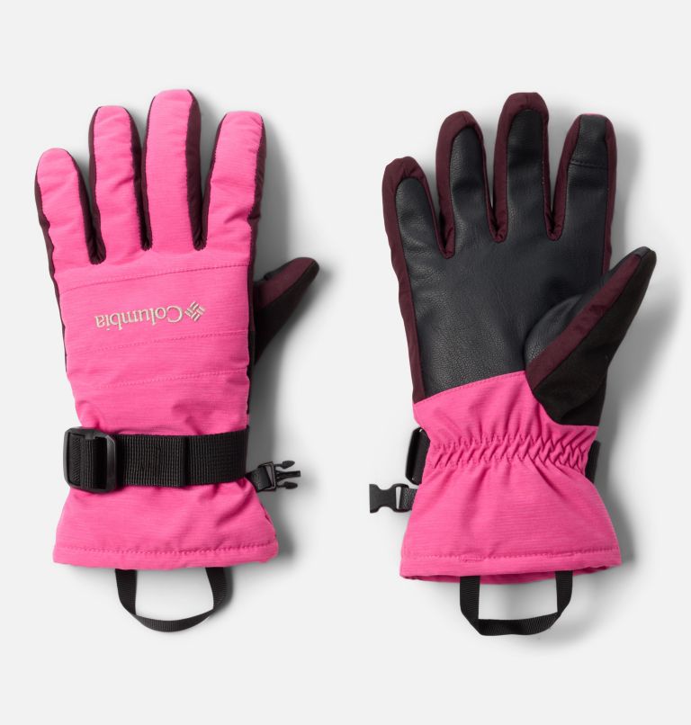 Kids' Whirlibird III Printed Gloves, Color: Pink Ice Melange, image 1