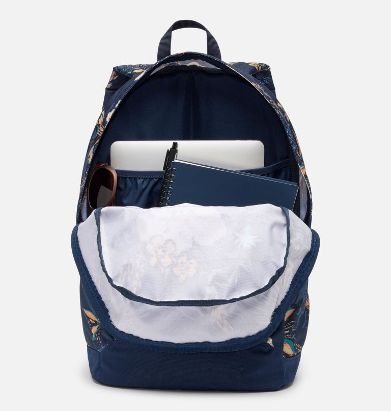 Zigzag II 22L Printed Backpack, Color: Collegiate Navy Outbacked, image 8