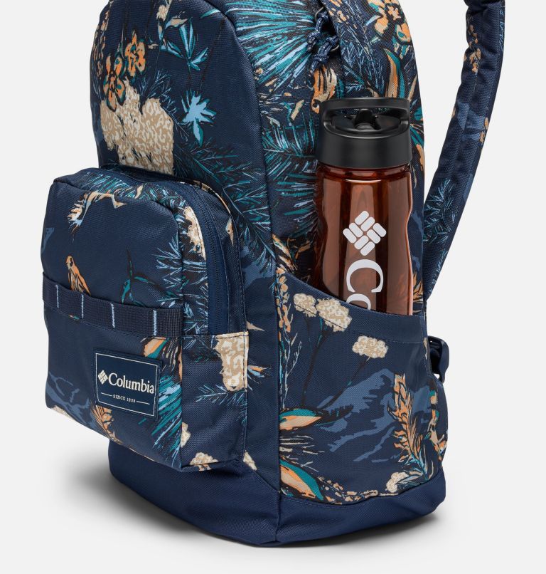 Zigzag II 22L Printed Backpack, Color: Collegiate Navy Outbacked, image 6