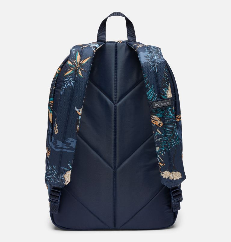 Zigzag II 22L Printed Backpack, Color: Collegiate Navy Outbacked, image 7