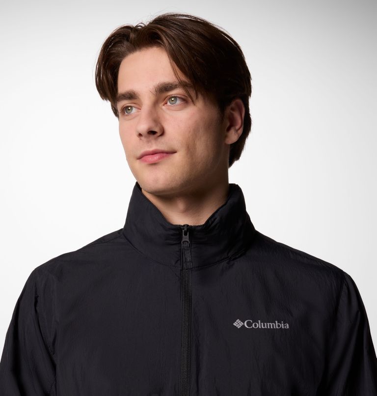 Men's Loop Basin Windbreaker, Color: Black, image 4