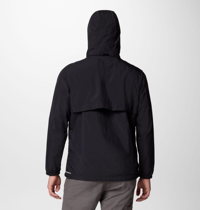Men's Loop Basin Windbreaker, Color: Black, image 2