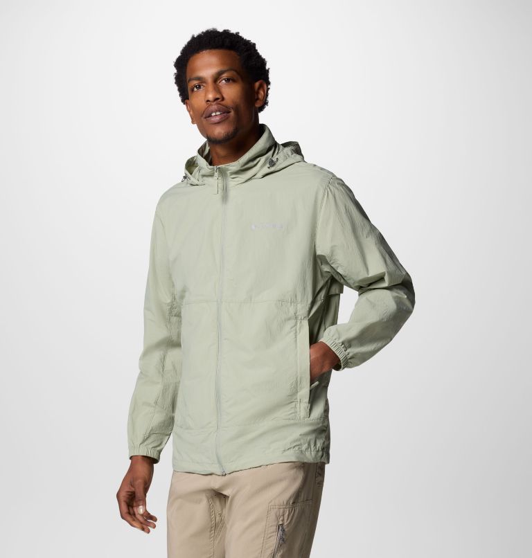 Men's Loop Basin Windbreaker, Color: Safari, image 3