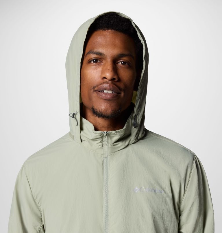Men's Loop Basin Windbreaker, Color: Safari, image 4
