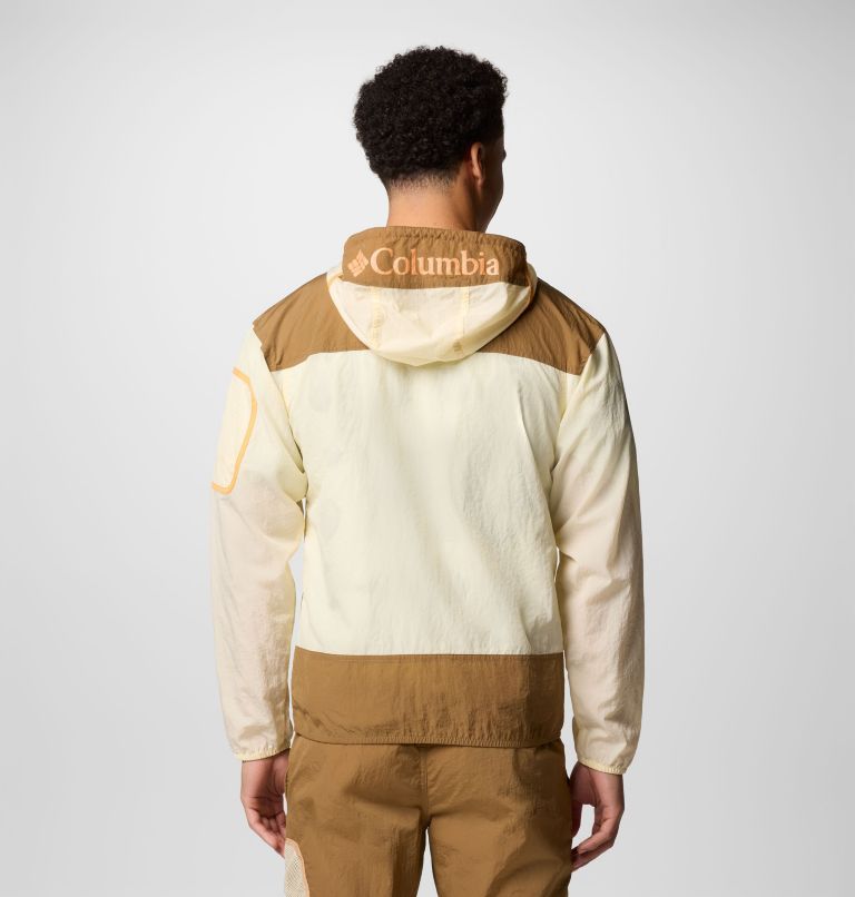 Men's Challenger Windbreaker Anorak, Color: Lemon Wash, Delta, image 2