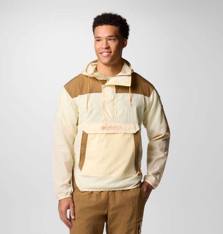 Men's Challenger Windbreaker Anorak, Color: Lemon Wash, Delta, image 1