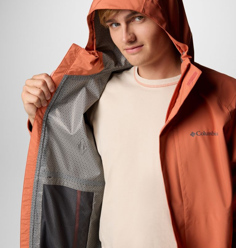 Men's Earth Explorer II Waterproof Jacket, Color: Tuscan, image 6