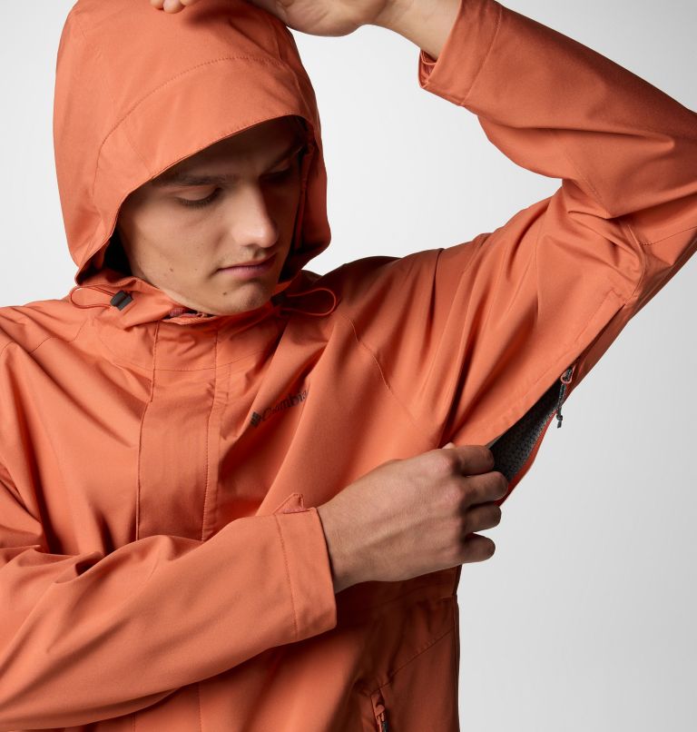 Men's Earth Explorer II Waterproof Jacket, Color: Tuscan, image 7