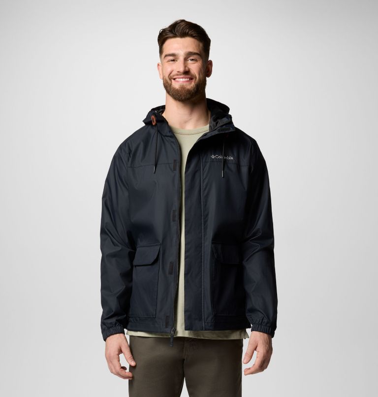Men's The Drizz Jacket, Color: Black, image 6