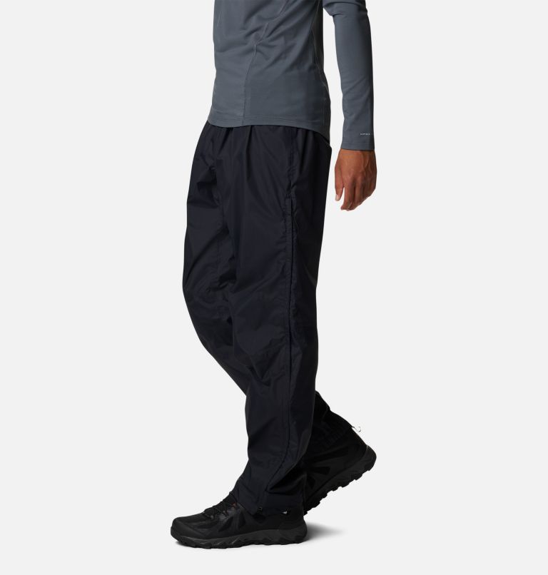 Men's Pouring Adventure III Waterproof Hiking Trousers, Color: Black, image 3