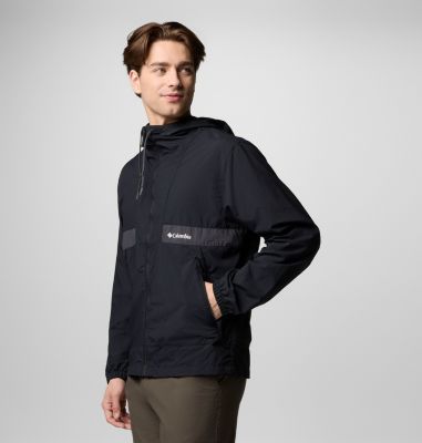 Coupe-vent à Capuche Spire Valley Homme, Color: Black, Shark, image 8