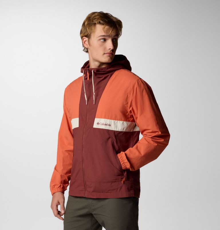 Spire Valley Windbreaker mit Kapuze für Männer, Color: Tuscan, Spice, Dark Stone, image 4