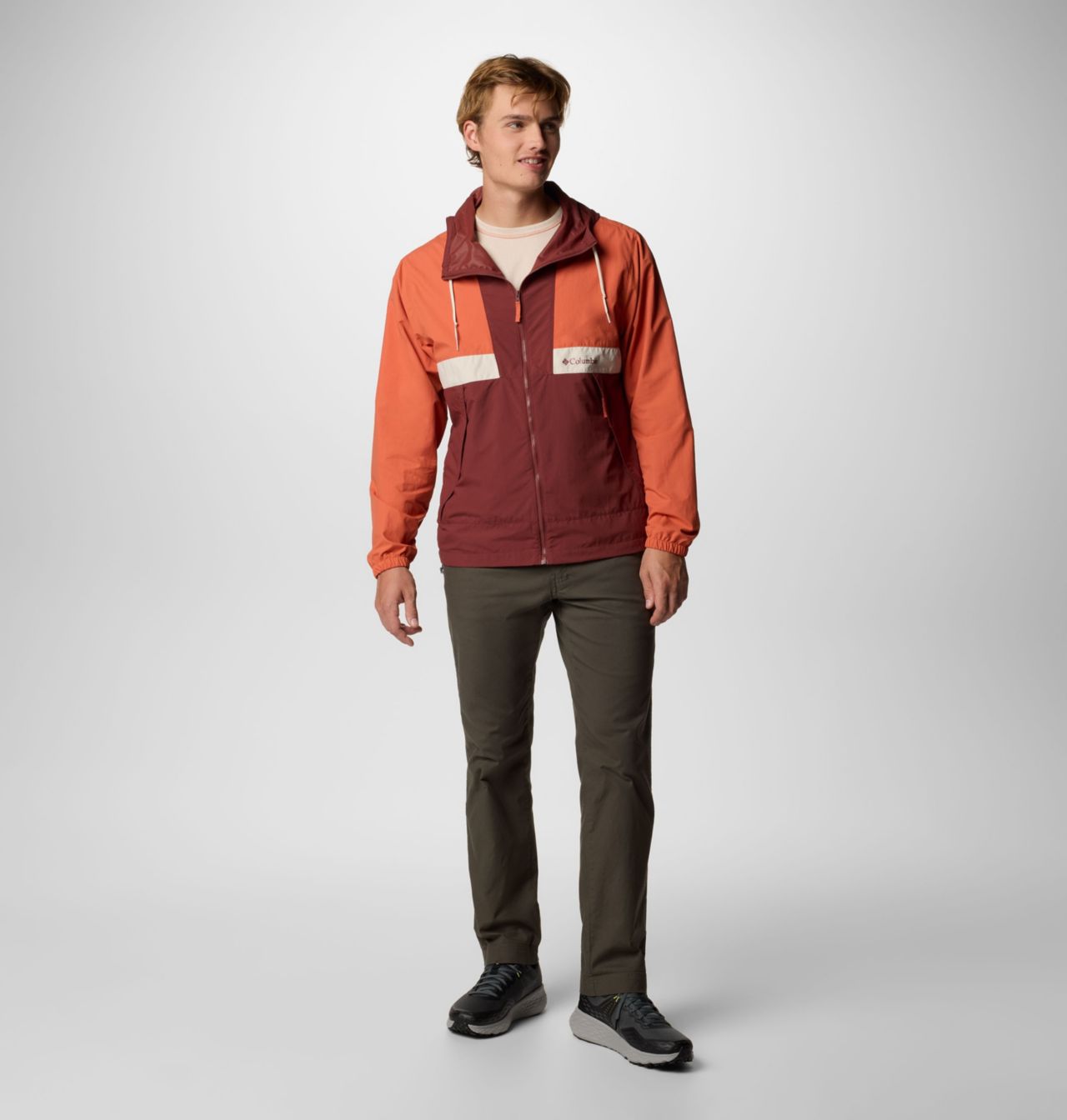 Men's Spire Valley™ Hooded Windbreaker - Tall 2