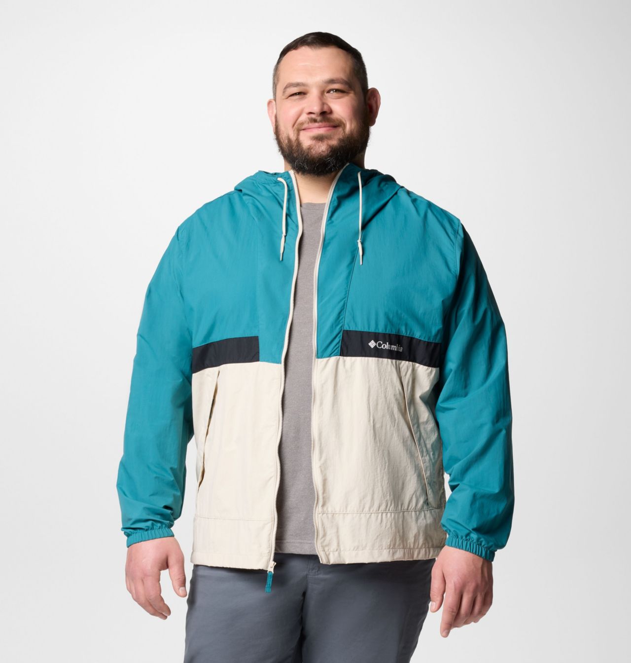 Men's Spire Valley™ Hooded Windbreaker - Big 6