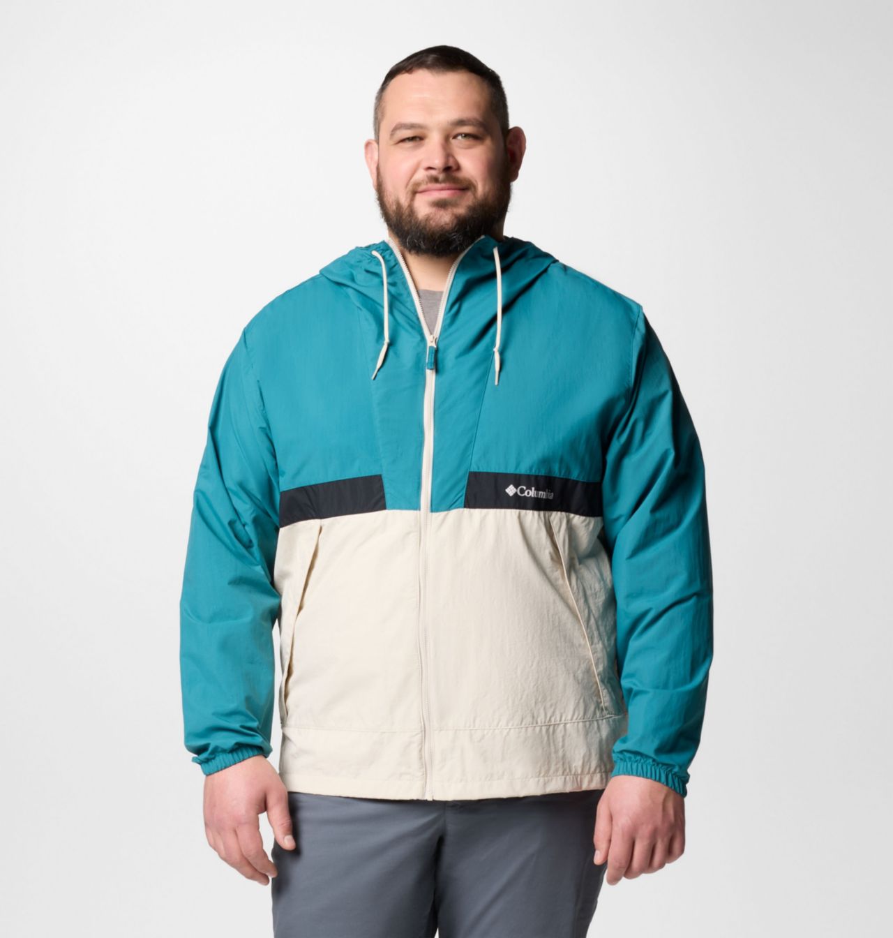 Men's Spire Valley™ Hooded Windbreaker - Big 1