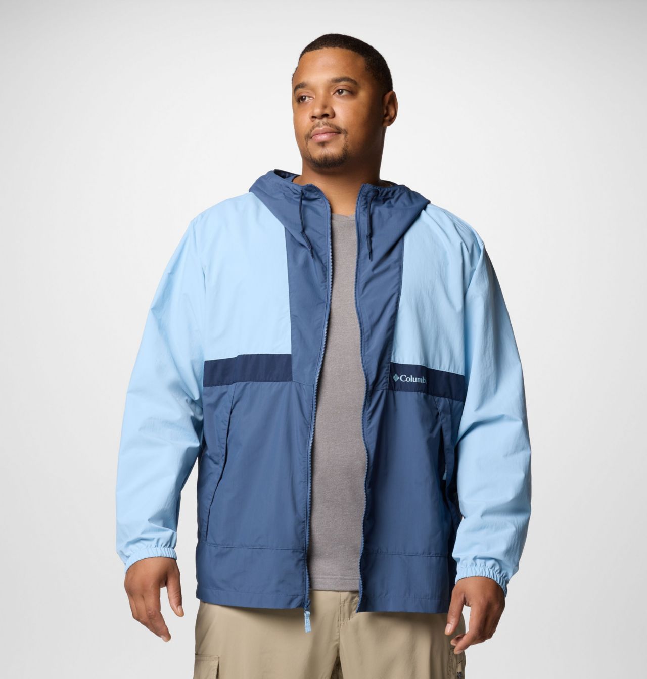 Men's Spire Valley™ Hooded Windbreaker - Big 6