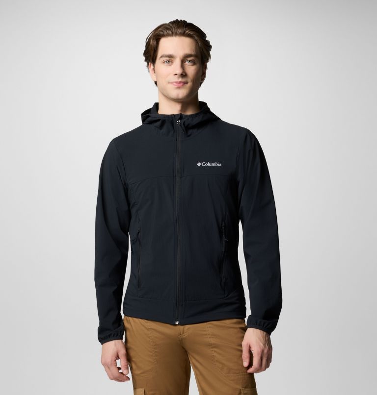 Veste de Randonnée Softshell à Capuche Heather Canyon II Homme, Color: Black, image 1