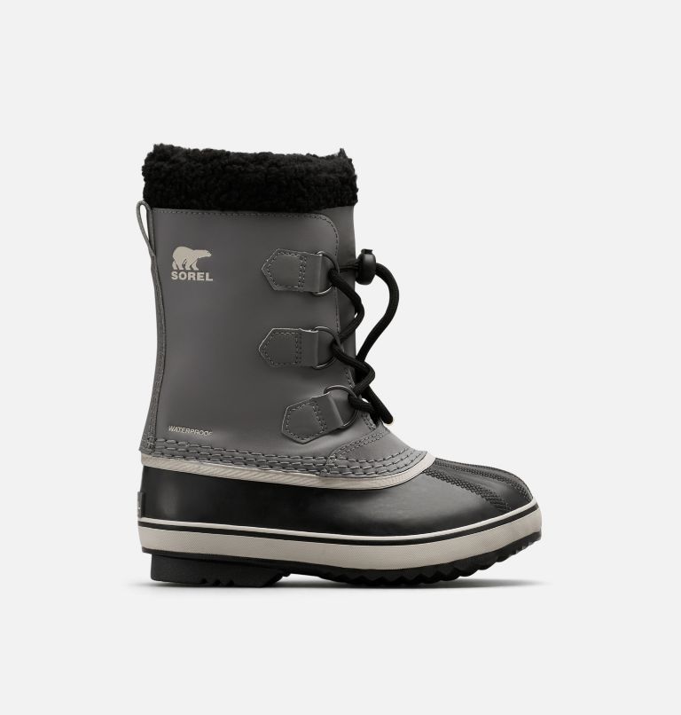 Youth YOOT PAC TP Waterproof Snow Boots, Color: Quarry, Black, image 1
