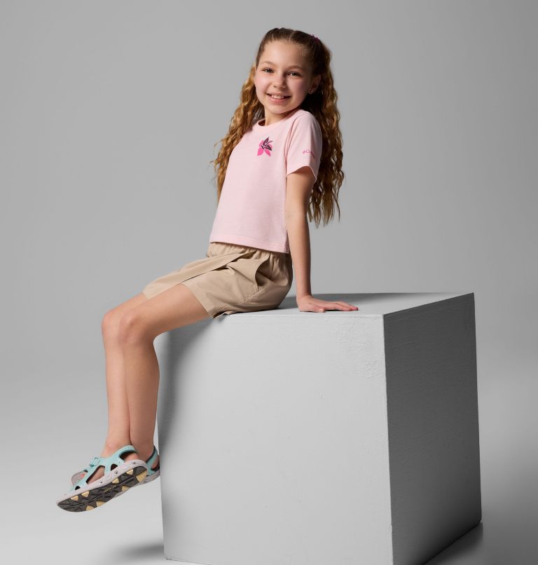 Girls' Silver Ridge Utility Hiking Skort, Color: Ancient Fossil, image 8