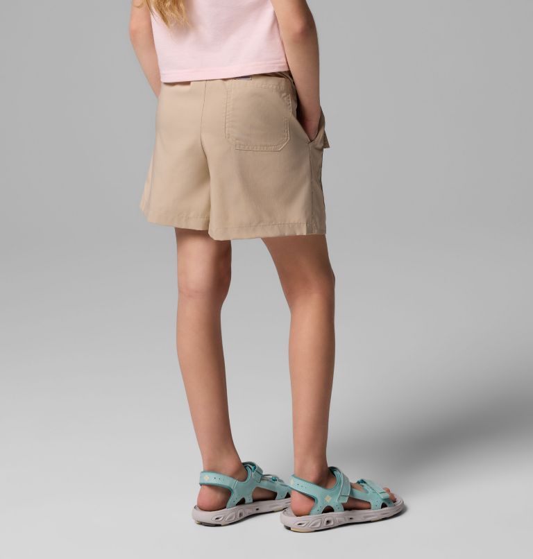 Girls' Silver Ridge Utility Hiking Skort, Color: Ancient Fossil, image 3