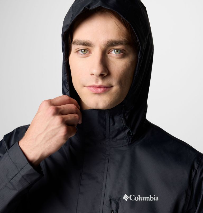 Chaqueta de senderismo impermeable Pouring Adventure III para hombre, Color: Black, image 5