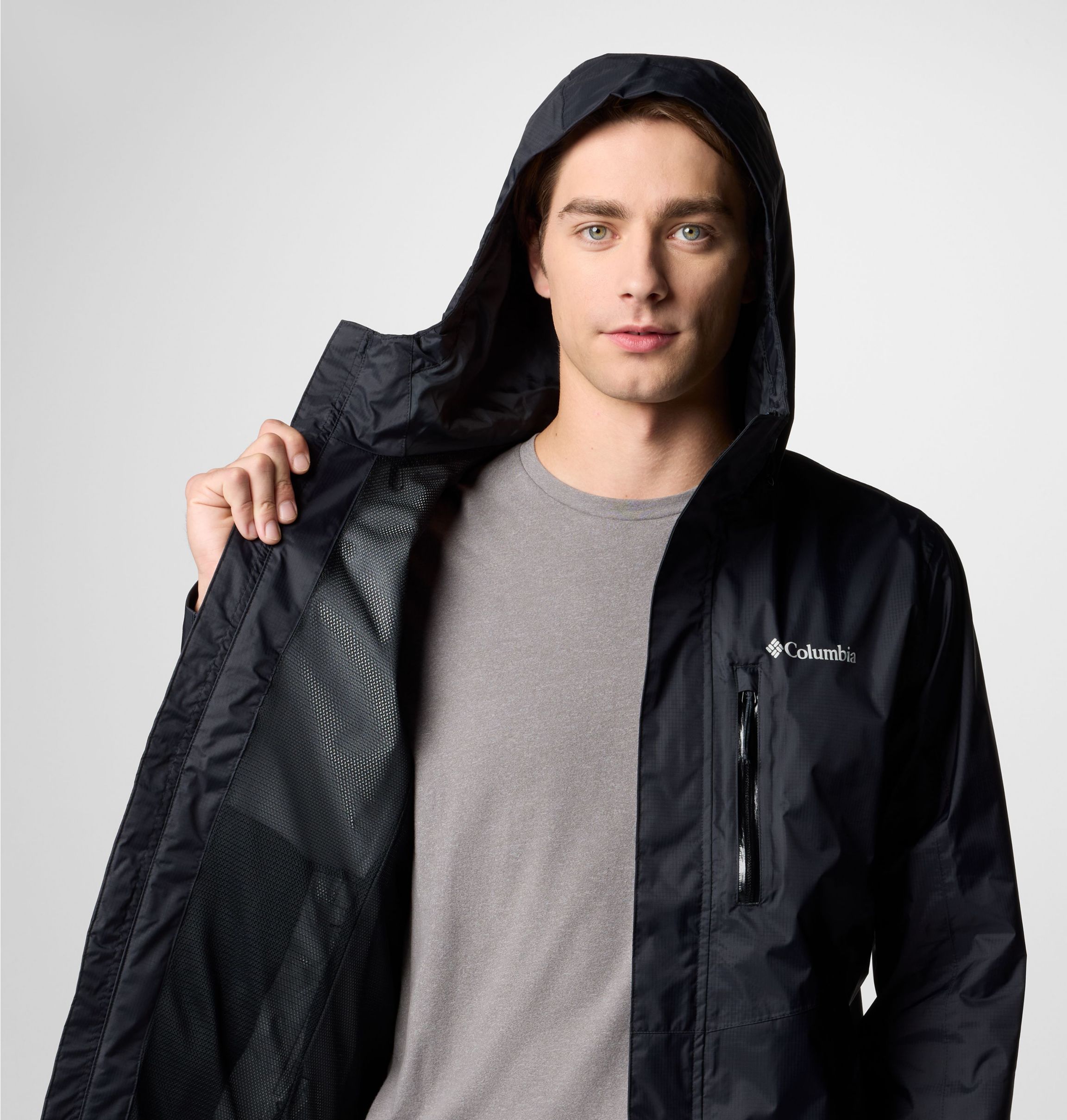 Columbia Pouring Adventure 3 - Veste De Pluie Imperméable Homme - Omni-Tech