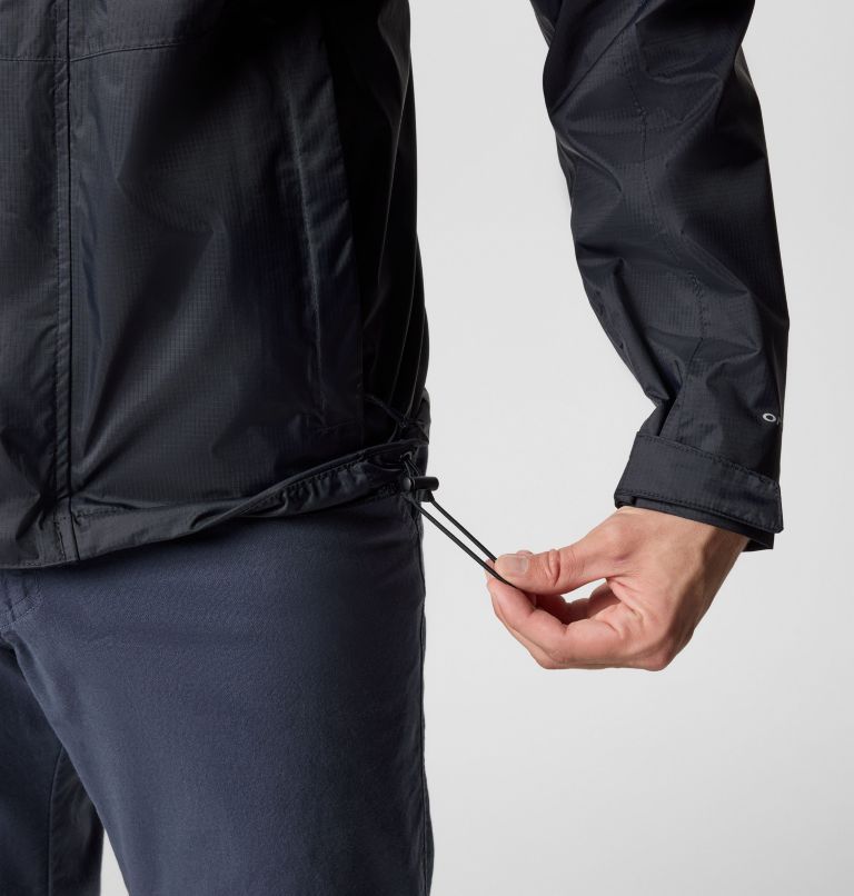 Chaqueta de senderismo impermeable Pouring Adventure III para hombre, Color: Black, image 7