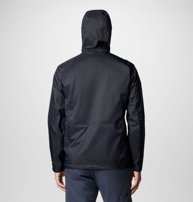 Chaqueta de senderismo impermeable Pouring Adventure III para hombre, Color: Black, image 3