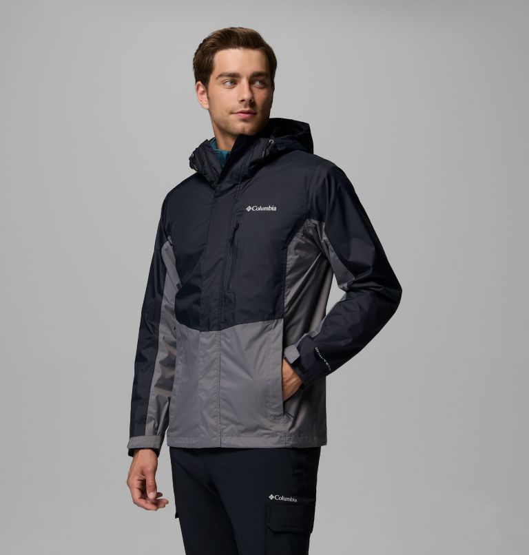 Pouring Adventure III Jacket, Color: Black, City Grey, image 4