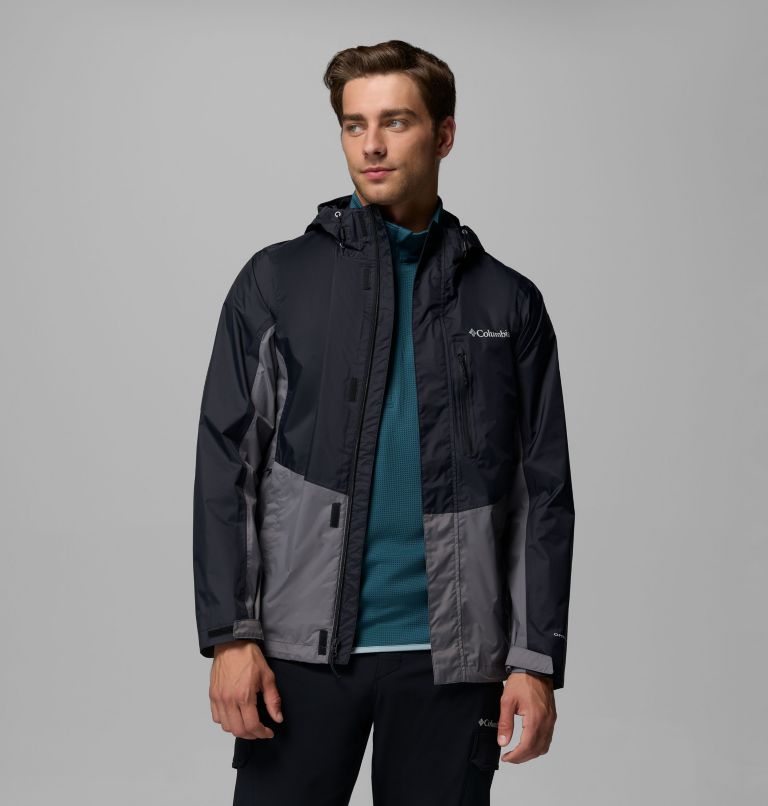 Pouring Adventure III Jacket, Color: Black, City Grey, image 5