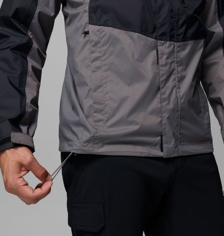 Pouring Adventure III Jacket, Color: Black, City Grey, image 7