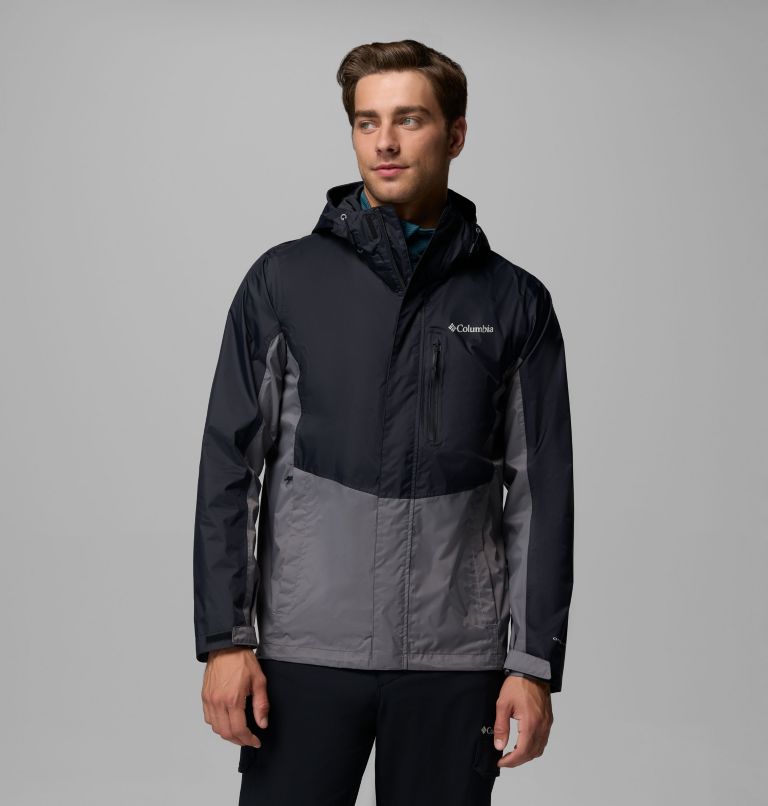 Pouring Adventure III Jacket, Color: Black, City Grey, image 1