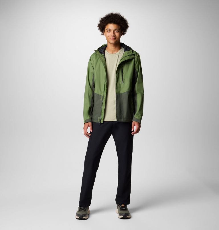 Pouring Adventure III Jacket, Color: Canteen, Greenscape, image 2