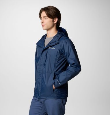 Pouring Adventure III wasserdichte Wanderjacke für Männer, Color: Collegiate Navy, image 20