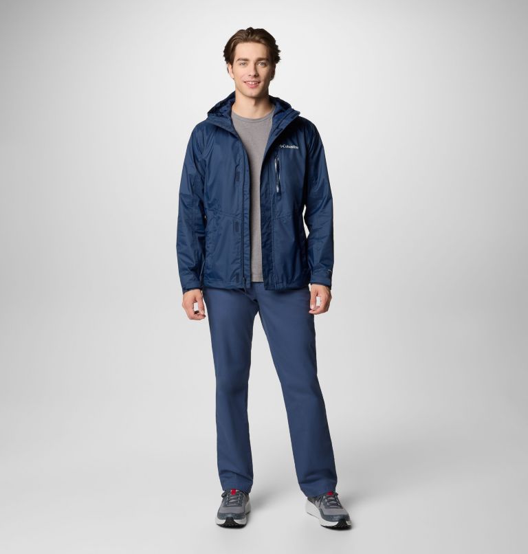 Giacca impermeabile da hiking Pouring Adventure III da uomo, Color: Collegiate Navy, image 2