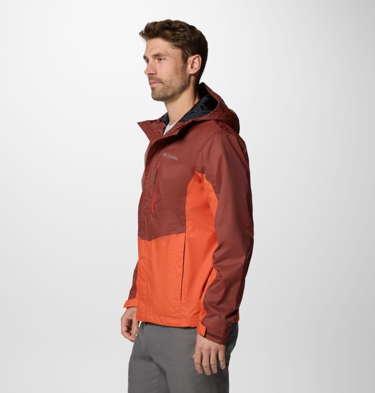 Giacca impermeabile da hiking Pouring Adventure III da uomo, Color: Spice, Tuscan, image 3