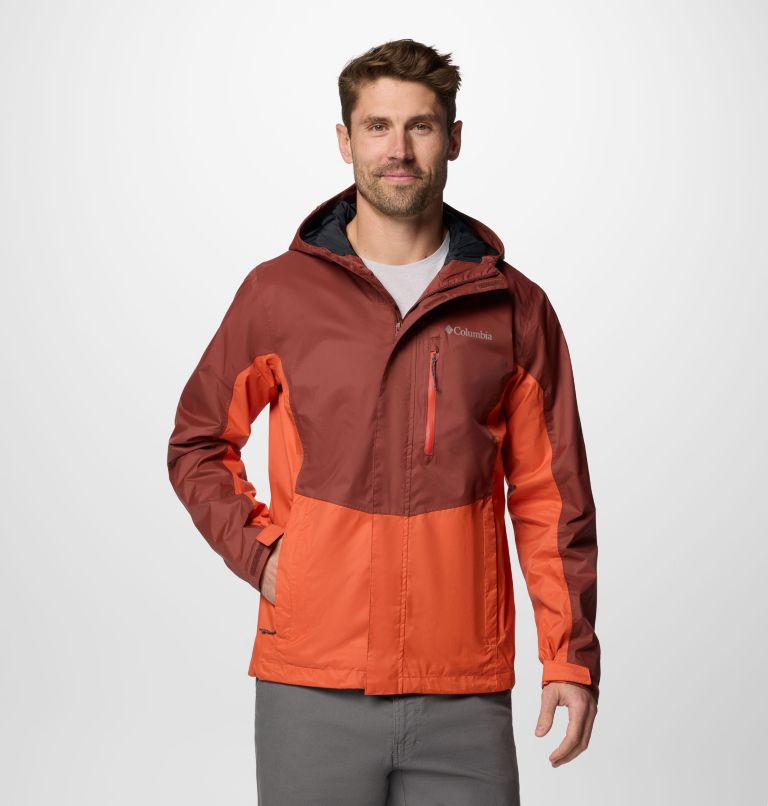 Giacca impermeabile da hiking Pouring Adventure III da uomo, Color: Spice, Tuscan, image 1