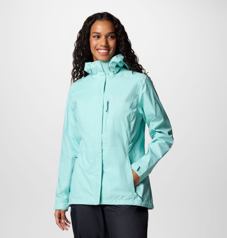 Giacca impermeabile da hiking Pouring Adventure III da donna, Color: Spray, image 1