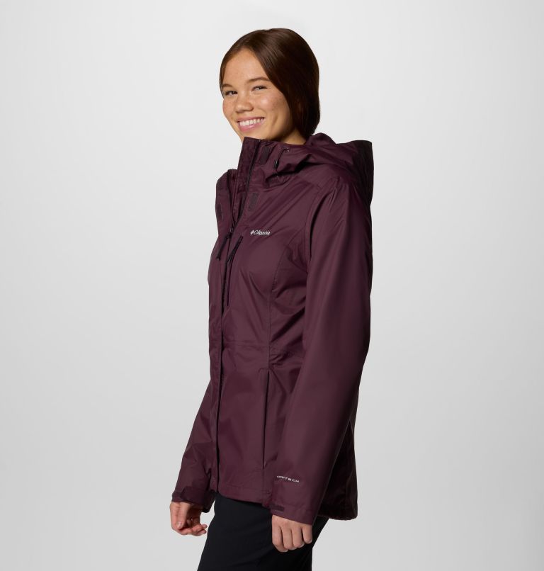 Women's Pouring Adventure III Waterproof Hiking Jacket, Color: Moonvista, image 4