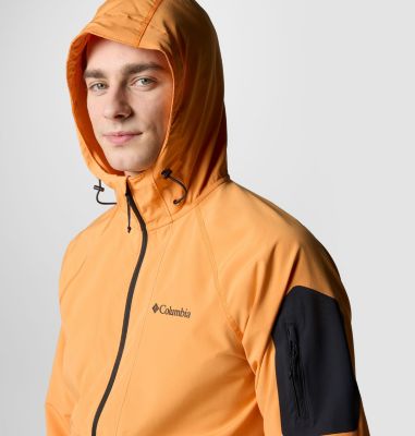 Giacca softshell da hiking con cappuccio Tall Heights II da uomo, Color: Koi, image 8