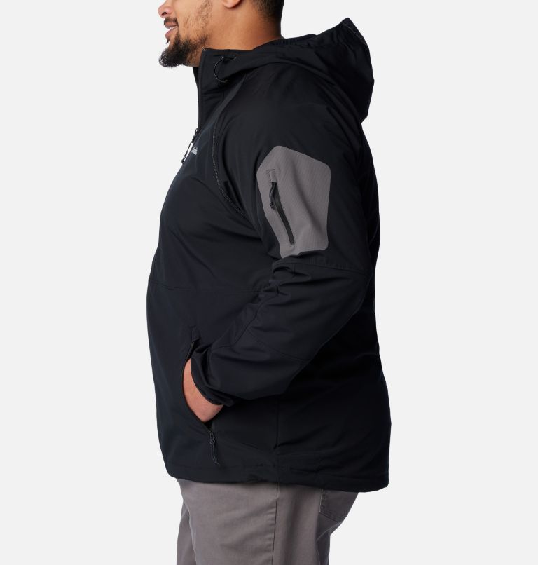 Veste Softshell à Capuche Tall Heights II Homme - Grande Taille, Color: Black, image 3