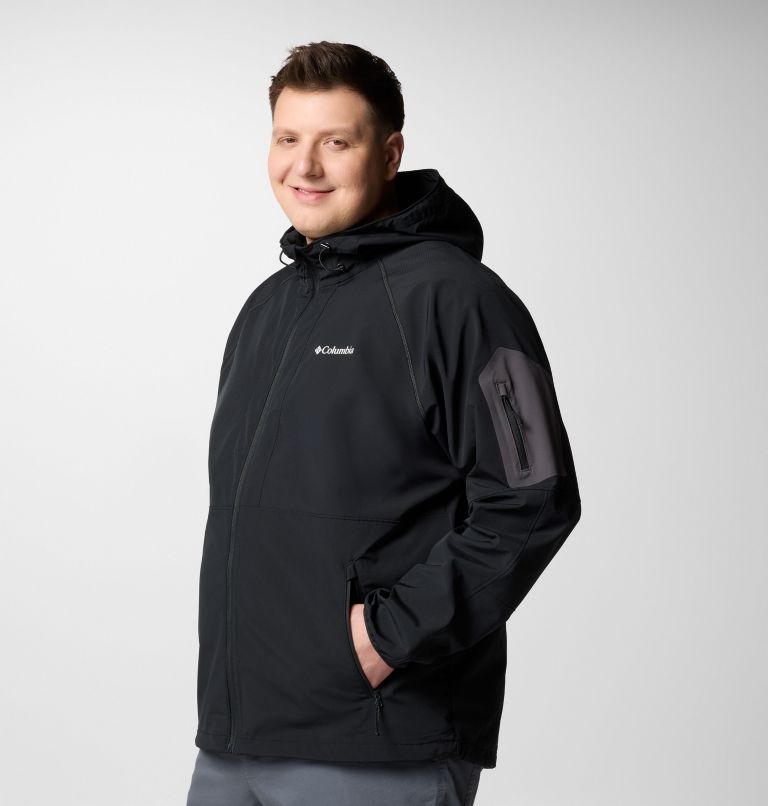 Veste Softshell à Capuche Tall Heights II Homme - Grande Taille, Color: Black, image 4