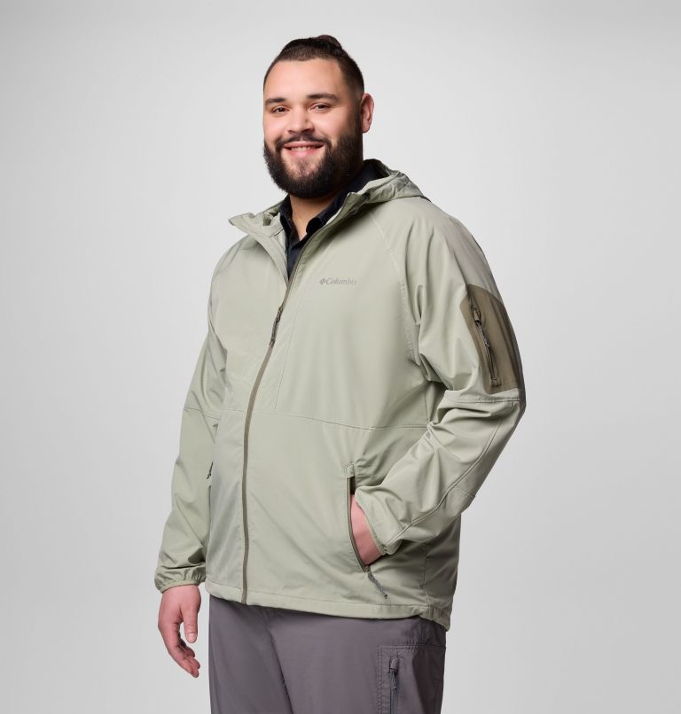 Tall Heights II Softshell Jacke mit Kapuze für Männer – erweiterte Größenauswahl, Color: Safari, image 3