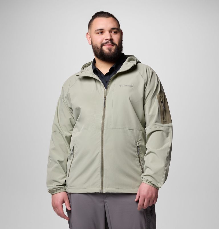 Tall Heights II Softshell Jacke mit Kapuze für Männer – erweiterte Größenauswahl, Color: Safari, image 1