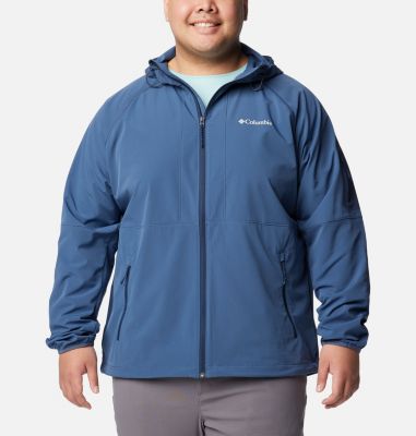 Tall Heights II Hooded Softshell, Color: Dark Mountain, image 1
